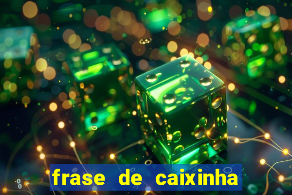 frase de caixinha de natal